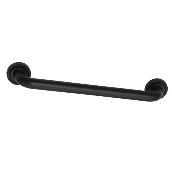 Kingston Brass DR914180 18-Inch x 1-1/4-Inch O.D Grab Bar, Matte Black DR914180 - main